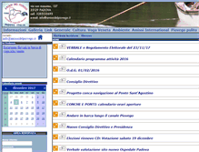 Tablet Screenshot of amissidelpiovego.it